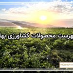 فهرست محصولات کشاورزی بهار