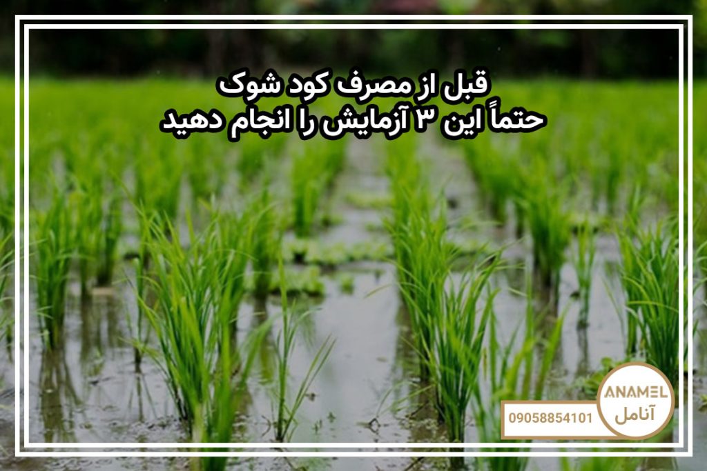 قبل از مصرف کود شوک، حتماً این ۳ آزمایش را انجام دهید