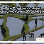 جمع‌بندی و برنامه عملی ۳ مرحله‌ای برای افزایش ۳۰٪ محصول در همین فصل