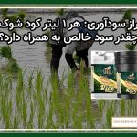 راز سودآوری: هر ۱ لیتر کود شوک چقدر سود خالص به همراه دارد؟