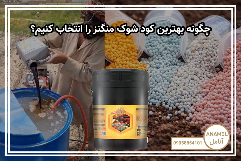 چگونه بهترین کود شوک منگنز را انتخاب کنیم؟